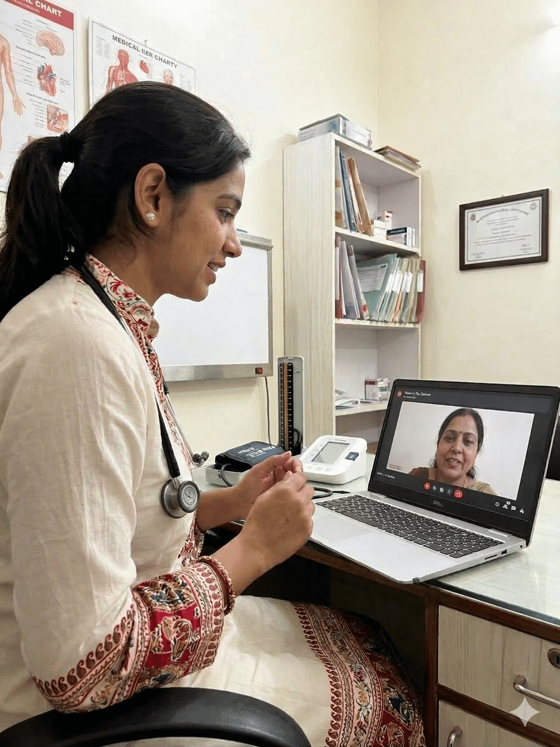 Woman feeling free and healthy